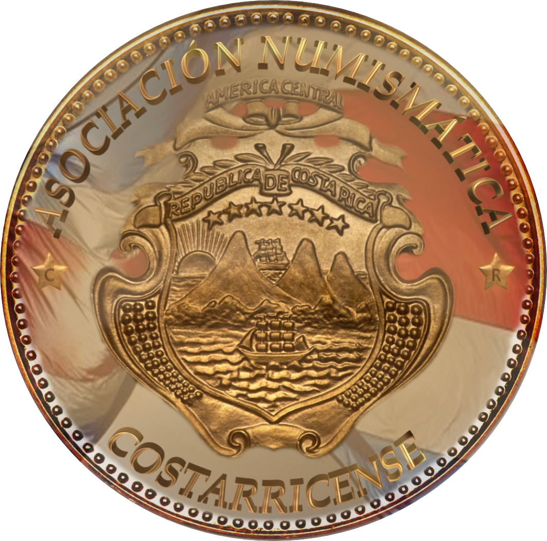 Emblema de la Asociación Numismática Costarricense